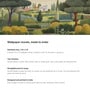 Countryside Village View Vinyl Landscape Self Adhesive Wallpaper (3 ft X 3 ft)