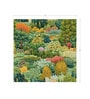 Blossoming Garden Path Vinyl Landscape Self Adhesive Wallpaper (3 ft X 3 ft)