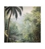 Midnight Jungle Mural Vinyl Landscape Self Adhesive Wallpaper (3 ft X 3 ft)