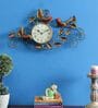 Flying Bird Metal Wall Clock