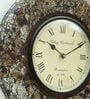Multicolor Wood Analog Wall Clock