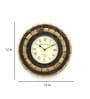 Multicolor Wood Analog Wall Clock