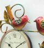 Flying Bird Metal Wall Clock