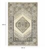 Multicolor Persian Wool & Cotton 5 ft x 7 ft Hand Knotted Carpet