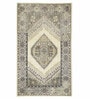 Multicolor Wool & Cotton Vintage 6 x 9 Feet Hand Knotted Carpet Summer Refresh Collection