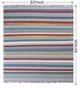 Multicolor Wool Abstract    Dhurries (1 Pc)