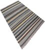 Multicolor Wool Abstract    Dhurries (1 Pc)