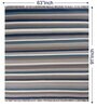 Multicolor Wool Abstract    Dhurries (1 Pc)