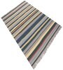 Multicolor Wool Abstract    Dhurries (1 Pc)