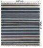 Multicolor Wool Abstract    Dhurries (1 Pc)
