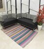 Multicolor Wool Abstract    Dhurries (1 Pc)