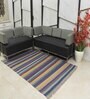 Multicolor Wool Abstract    Dhurries (1 Pc)