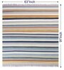 Multicolor Wool Abstract    Dhurries (1 Pc)