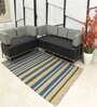 Multicolor Wool Abstract    Dhurries (1 Pc)