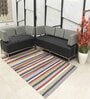 Multicolor Wool Abstract    Dhurries (1 Pc)