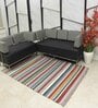 Multicolor Wool Abstract    Dhurries (1 Pc)