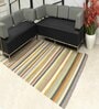 Multicolor Wool Abstract    Dhurries (1 Pc)