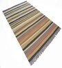 Multicolor Wool Abstract    Dhurries (1 Pc)