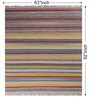 Multicolor Wool Abstract    Dhurries (1 Pc)