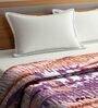 Multicolor Abstract Wool 1000 GSM Double Bed Blanket