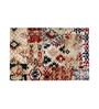 Multicolor Abstract Wool 4 ft x 6 ft Hand Tufted Carpet