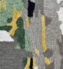 Multicolor Abstract Wool 5 ft x 7 ft Hand Tufted Carpet