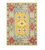 Multicolor Wool Abstract 72 x 48 Inches Hand Woven Dhurrie