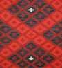 Multicolor Wool Abstract 72 x 48 Inches Hand Woven Dhurrie