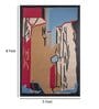 Multicolor Wool Abstract 96 x 60 Inches Hand Woven Dhurrie