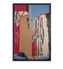 Multicolor Wool Abstract 96 x 60 Inches Hand Woven Dhurrie