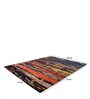 Multicolor Abstract Wool And Viscose 8 ft x 10 ft Hand Tufted Carpet