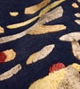 Multicolor Abstract Wool And Viscose 8 ft x 10 ft Hand Tufted Carpet
