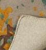 Buy Multicolor Wool and Viscose Abstract 4 x 6 Feet Hand Tufted Carpet