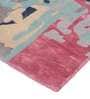 Buy Multicolor Wool and Viscose Abstract 5 x 7 Feet Hand Tufted Carpet