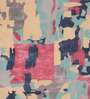 Buy Multicolor Wool and Viscose Abstract 4 x 6 Feet Hand Tufted Carpet