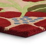 Buy Multicolor Wool Floral 4 ft x 6 ft Hand Tufted Carpet Carpet