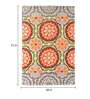 Buy Multicolor Floral Wool 4 ft x 6 ft Hand Tufted Carpet