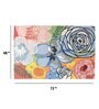 Buy Multicolor Floral Wool 4 ft x 6 ft Hand Tufted Carpet