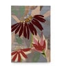 Buy Multicolor Wool Floral 6 ft x 9 ft Hand Tufted Carpet Carpet