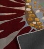 Buy Multicolor Wool Floral 6 ft x 9 ft Hand Tufted Carpet Carpet