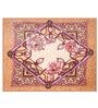 Multicolor Floral Wool 800 GSM Double Bed Blanket