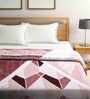 Multicolor Geometric Wool 1000 GSM Double Bed Blanket