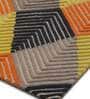Buy Multicolor Geometric Wool 4 ft x 6 ft Hand Tufted Carpet
