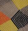 Buy Multicolor Geometric Wool 4 ft x 6 ft Hand Tufted Carpet