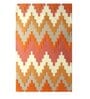 Buy Multicolor Wool Geometric 5 x 7 Feet Hand Tufted Carpet