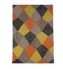 Buy Multicolor Wool Geometric 5 x 7 Feet Hand Tufted Carpet