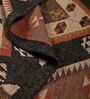 Multicolor Wool & Jute Abstract 60 x 36 Inches Hand Woven Dhurries