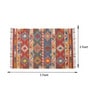 Multicolor Wool & Jute Abstract 60 x 36 Inches Hand Woven Dhurries