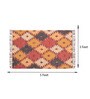 Multicolor Wool & Jute Abstract 60 x 36 Inches Hand Woven Dhurries