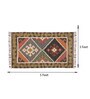 Multicolor Wool & Jute Traditional 60 x 36 Inches Hand Woven Dhurries